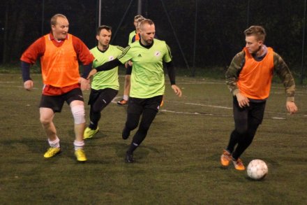 Fragment meczu Czarne Łabajów Nadleśnictwo - FC Wymiatacze