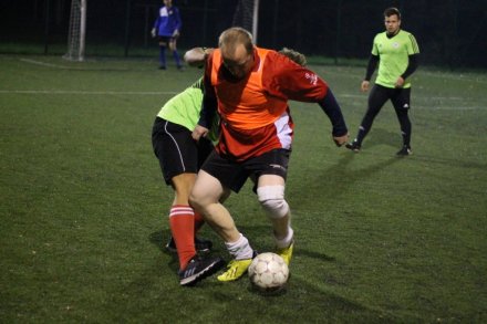 Fragment meczu Czarne Łabajów Nadleśnictwo - FC Wymiatacze