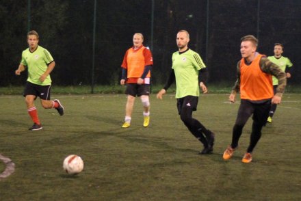 Fragment meczu Czarne Łabajów Nadleśnictwo - FC Wymiatacze