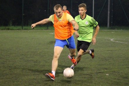 Fragment meczu Czarne Łabajów Nadleśnictwo - FC Wymiatacze