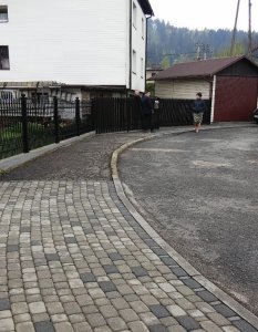 Ulica Łukowa przed modernizacją
