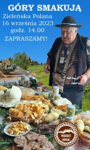 Góry smakują - plakat