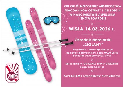 XXI Ogólnopolskie Mistrzostwa Pracowników Oświaty i Ich Rodzin w Narciarstwie Alpejskim i Snowboardzie