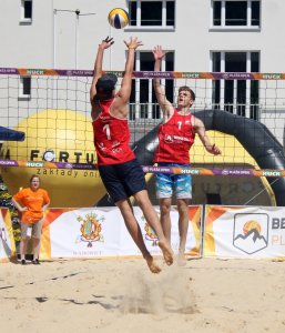 Fragment meczu o trzecie miejsce w turnieju męskim