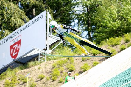 Simon Ammann w locie