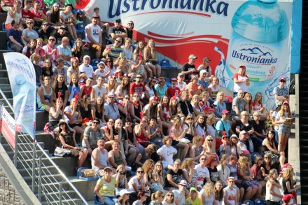 Kibice na skoczni im. Adama Małysza