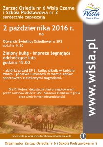 Plakat promujący wydarzenie