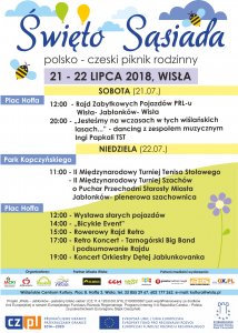 Plakat dotyczący Święta Sąsiada