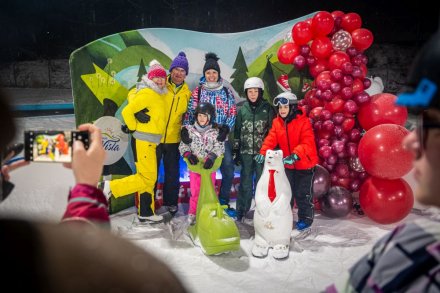 Walentynki na lodowisku