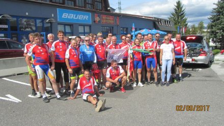 Grypa rowerzystów na trasie do Zwolenia