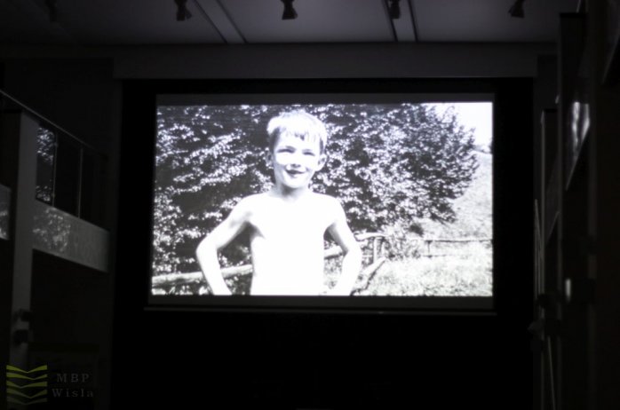 Fragment projekcji filmu