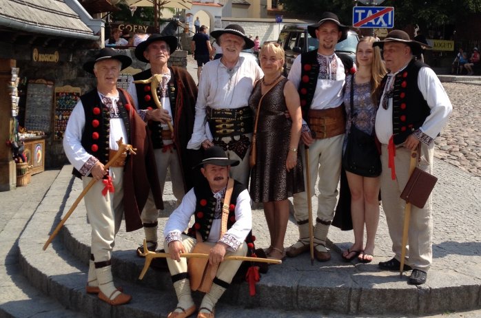 Grupa "Grónie" w Kazimierzu Dolnym