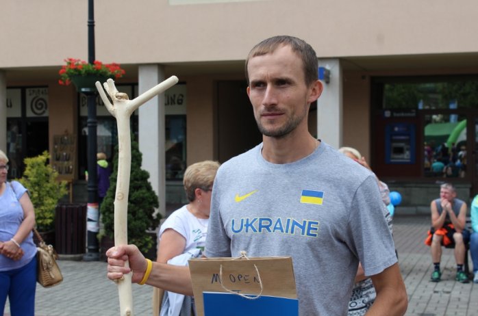 Ruslan Savczuk z kryką