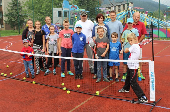 Zajęcia tenisowe w centrum Wisły