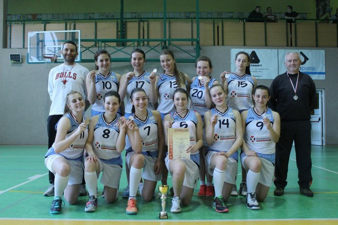 Drużyna wicemistrzyń Śląska