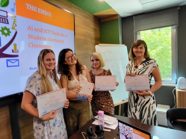 Międzynarodowa współpraca pracowników wiślańskiej Jedynki w Erasmusie+