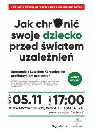 Plakat promujący spotkanie