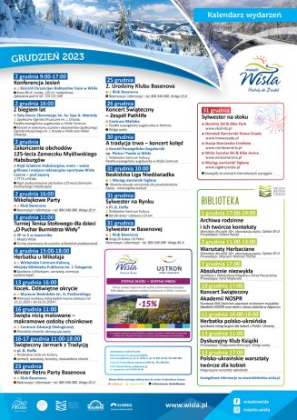 Kalnendarz wydarzeń- grudzień 2023