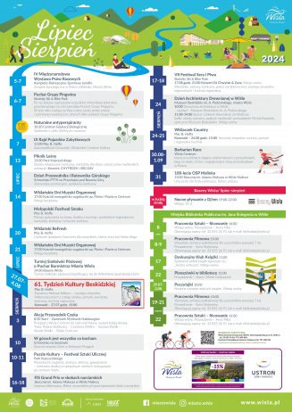 Kalendarz wydarzeń - plakat