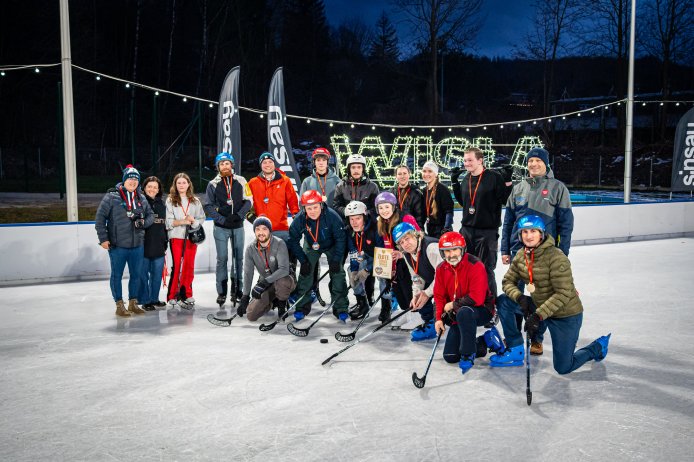 Mecz hokeja w ramach finału WOŚP
