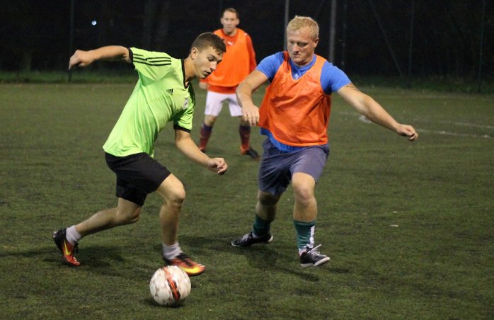 Fragment meczu Czarne Łabajów Nadleśnictwo - FC Wymiatacze