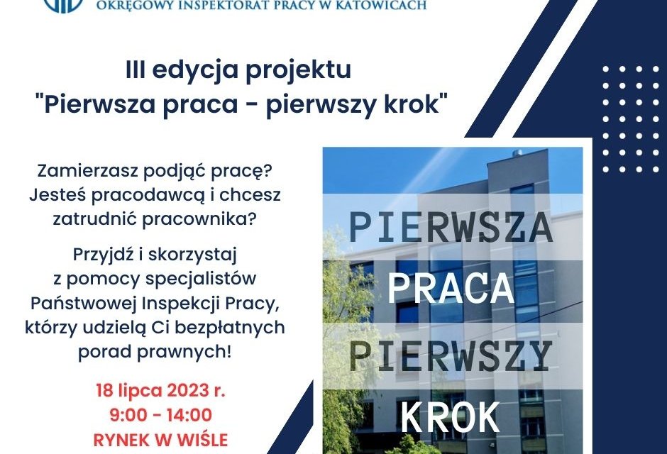 "Pierwsza praca- pierwszy krok"