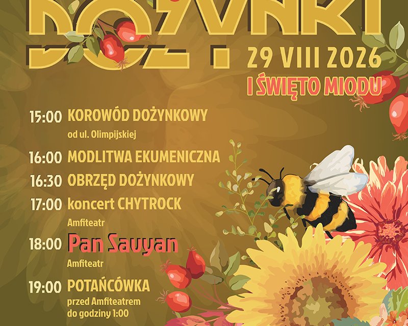 plakat dożynki