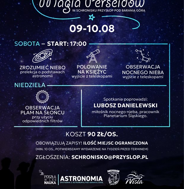 Magia Perseidów - plakat