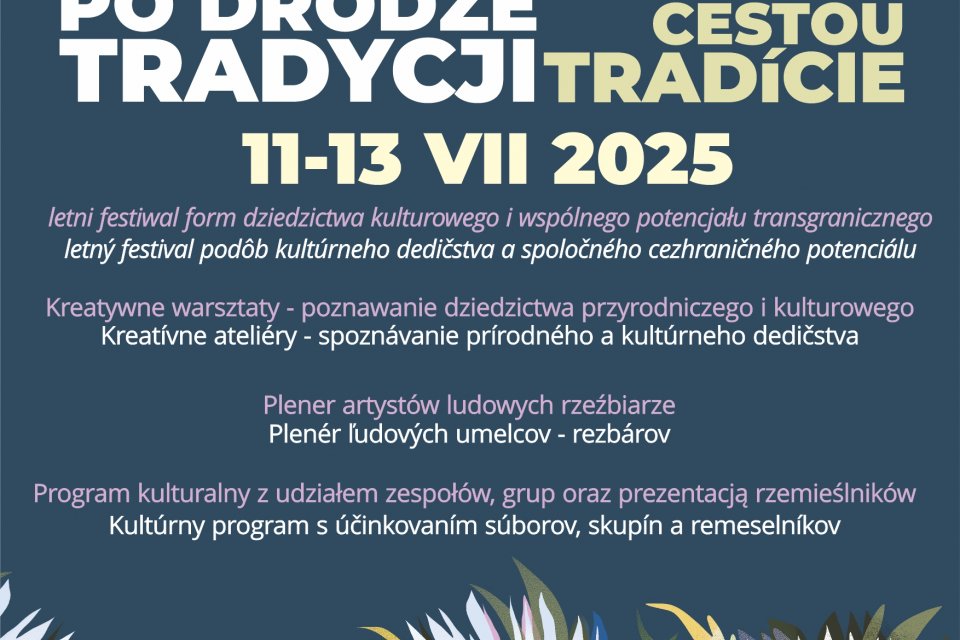 plakat "Po drodze tradycji"