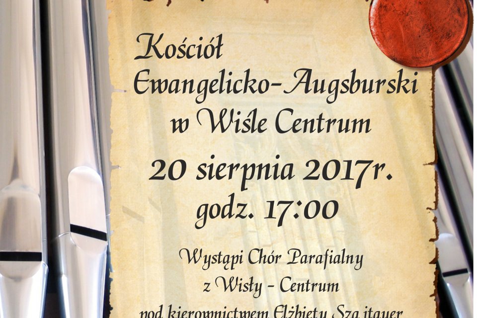 Plakat Dni Muzyki Organowej
