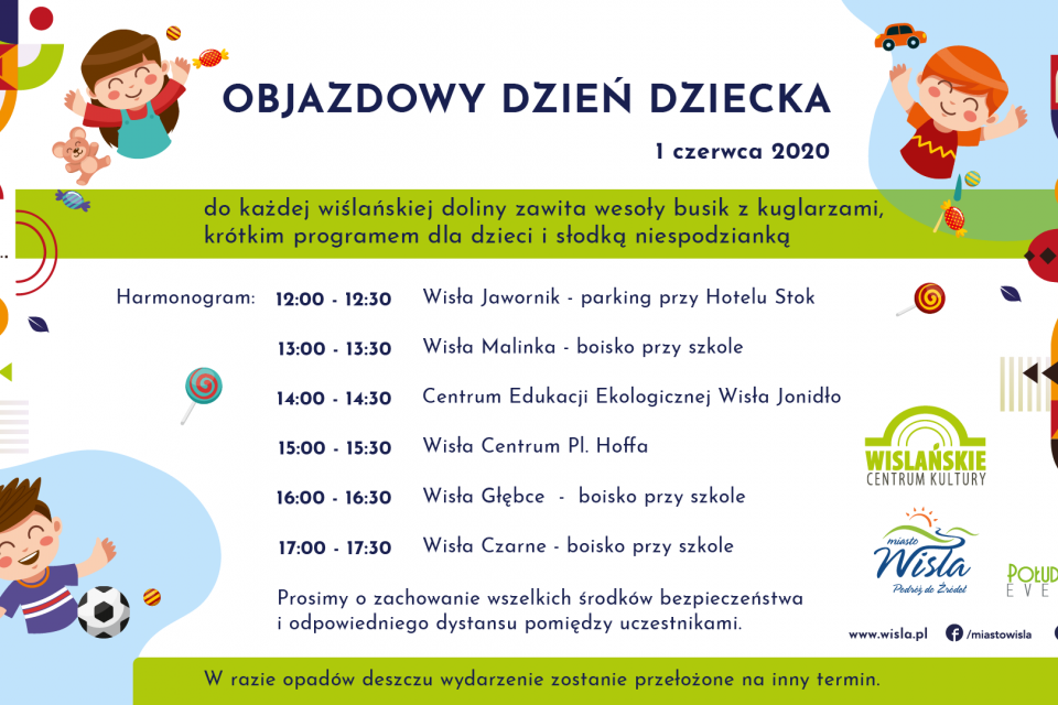 Plakat Objazdowy Dzień Dziecka