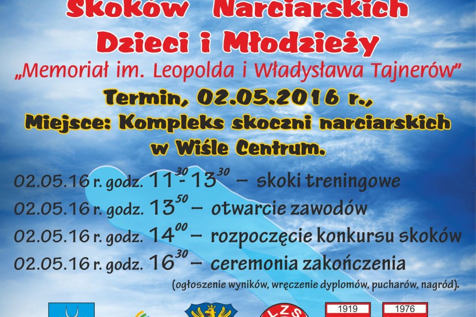 Plakat Memoriału w skokach narciarskich