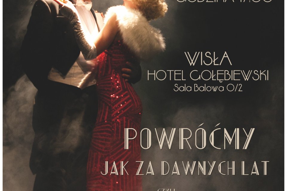 Plakat dotyczący Koncertu Noworocznego