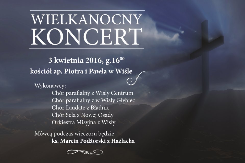 Plakat Wielkanocny Koncert