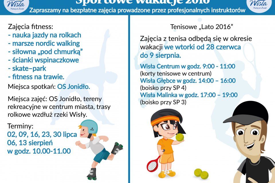 Plakat promujący zajęcia