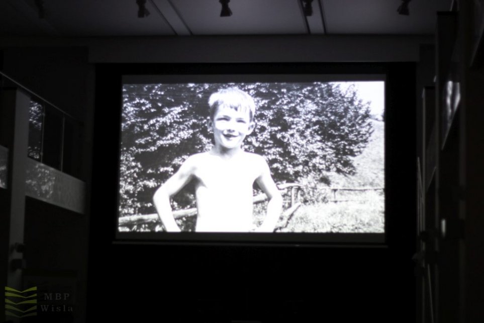 Fragment projekcji filmu