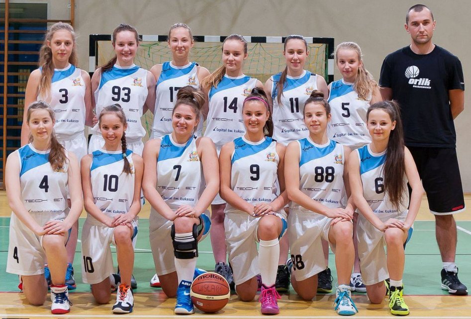Reprezentacja Gimnazjum nr 1 w koszykówce dziewcząt