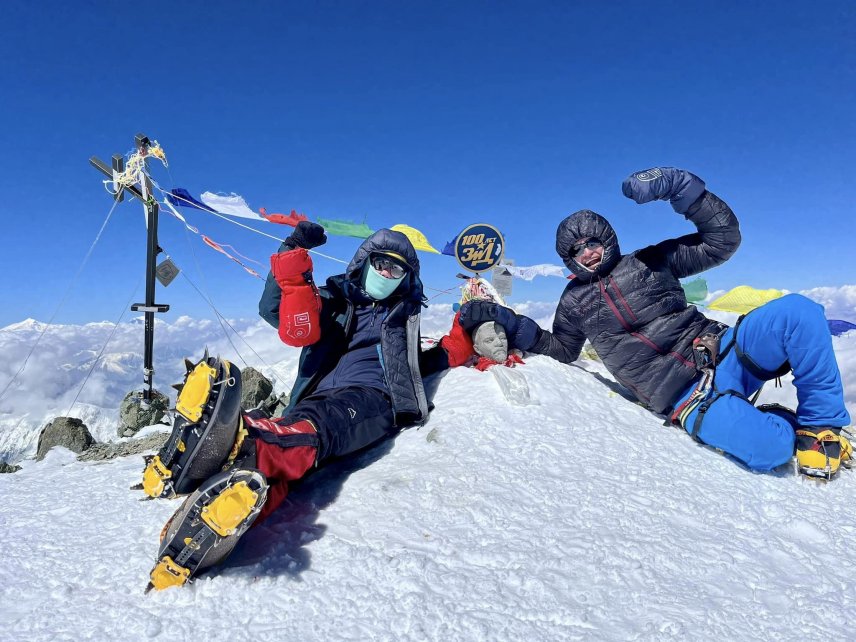 Tadeusz i Kuba na szczycie