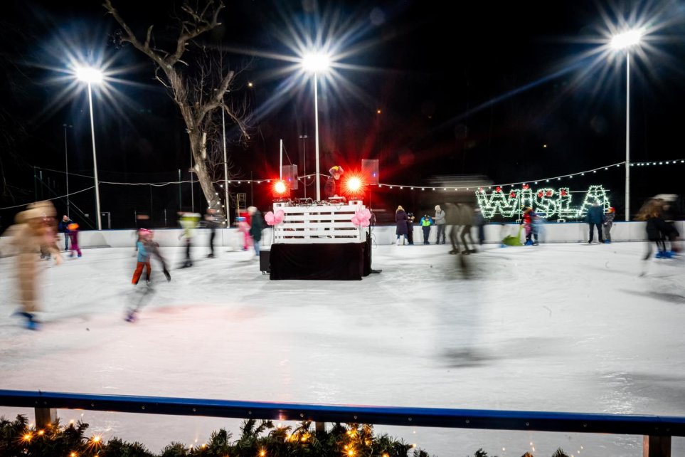 Dyskoteka na Lodowisku Wisła