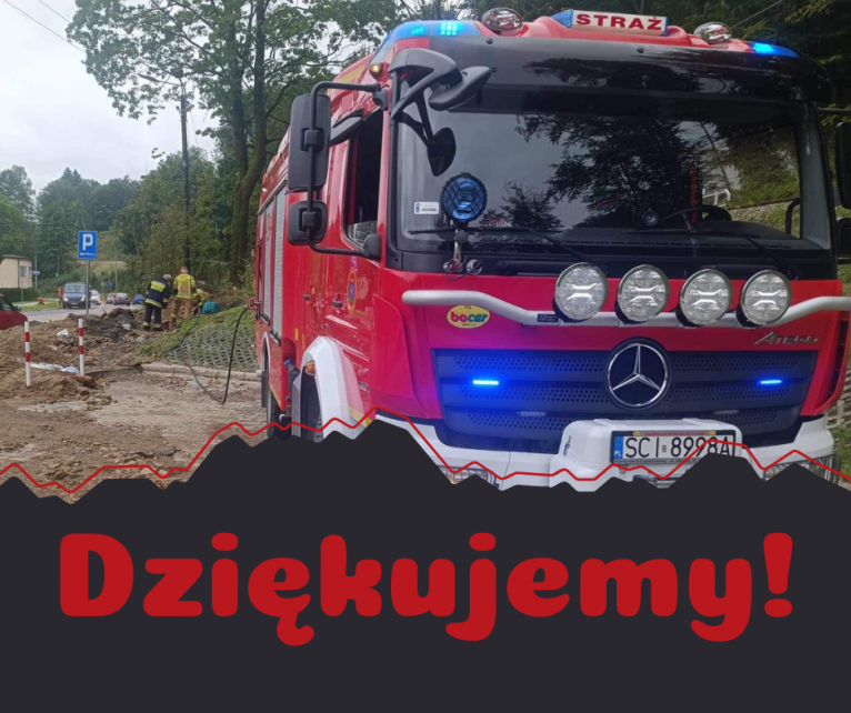 Dziękujemy Strażakom