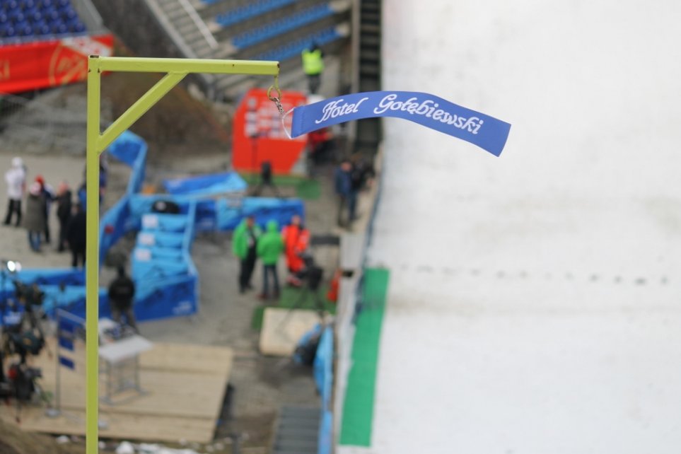 Chorągiewki powiewały mocno tego dnia