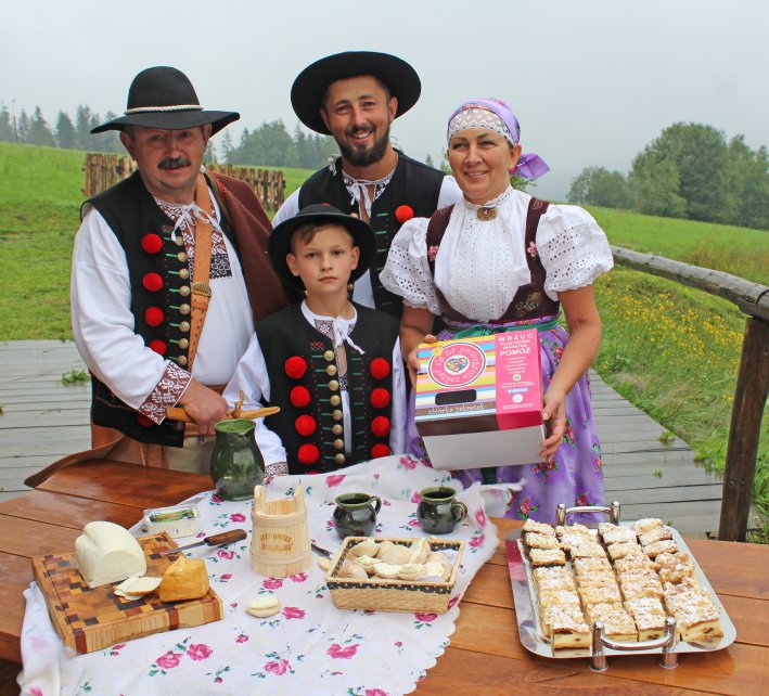 Wiślańscy górale również przyłączyli się do akcji