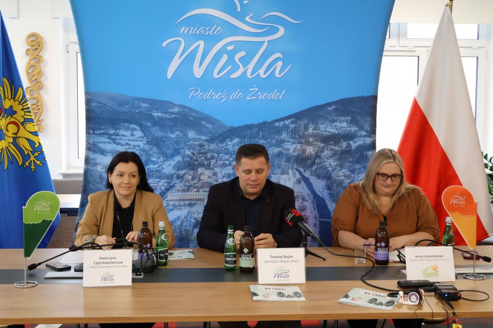 Konferencja prasowa Miasta Wisła
