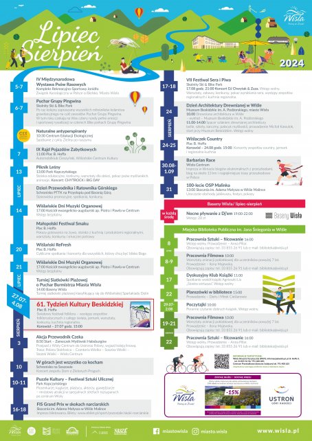 Kalendarz wydarzeń - plakat