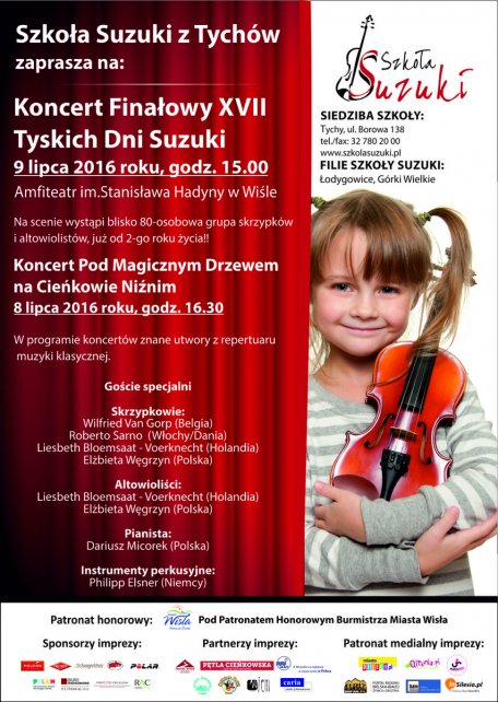 Plakat promujący wydarzenia