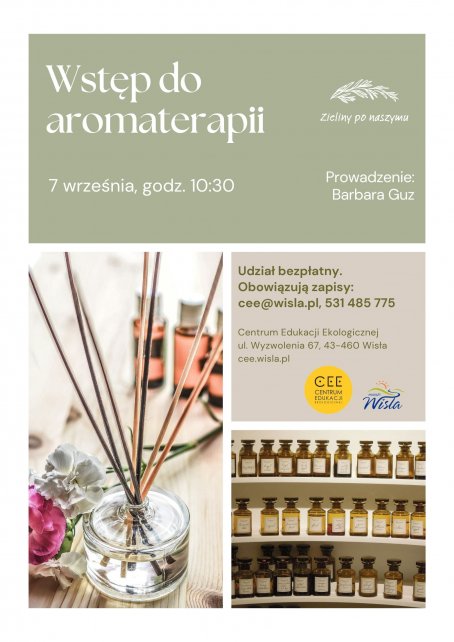 Plakat "Wstęp do aromaterapii"
