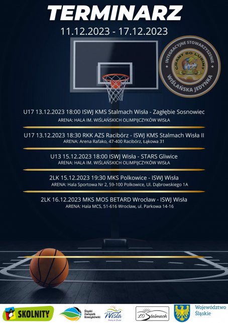 harmonogram koszykarskich zmagań